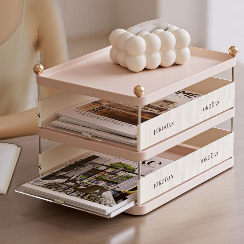 A4 Desk File Storage Shelf