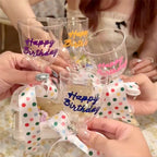 Polka Dot Party Wine Goblet - Modomu