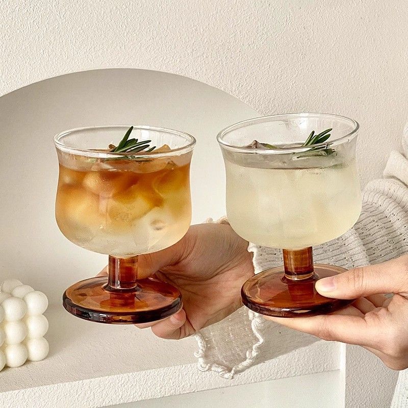 Retro glass coffee tumbler - Modomu