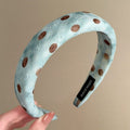 Dotted Padded Headband