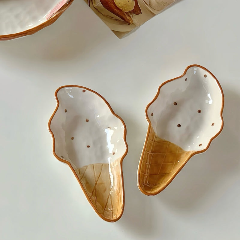 Ceramic Dessert And Snack Plate - Modomu