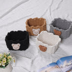 Bear Cotton Rope Storage Basket - Modomu