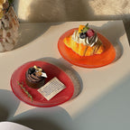 Translucent Pebble Dessert Plate