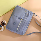 Multi-Zip Shoulder Bag