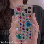 Scattered Jewel Iridescent Phone Case