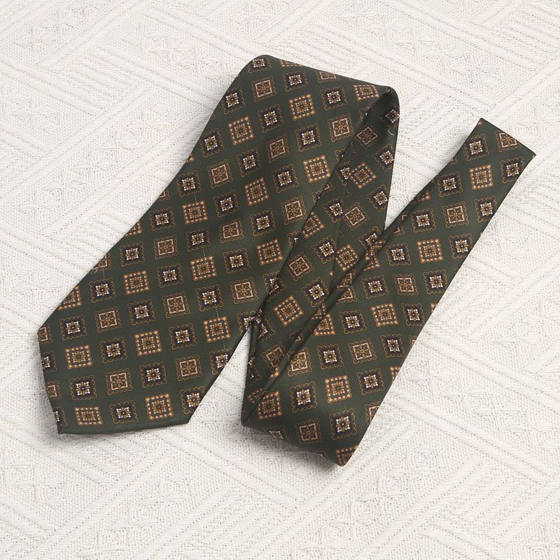 Retro Silk Look Mens Tie - Modomu