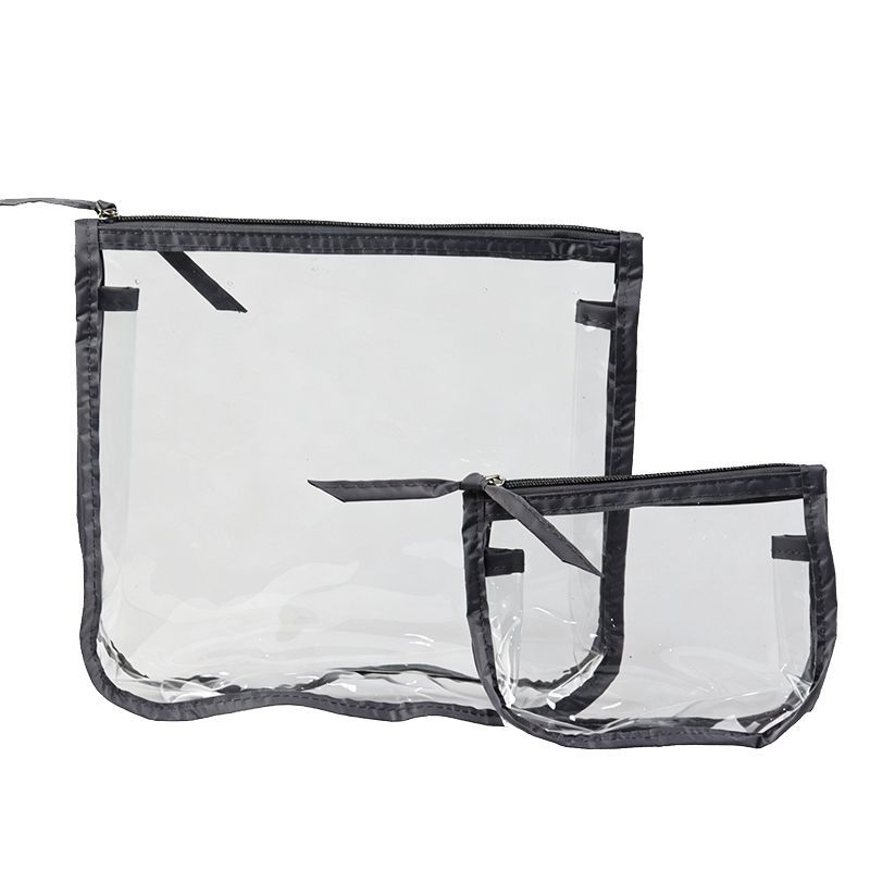Clear Zip Pouch Duo