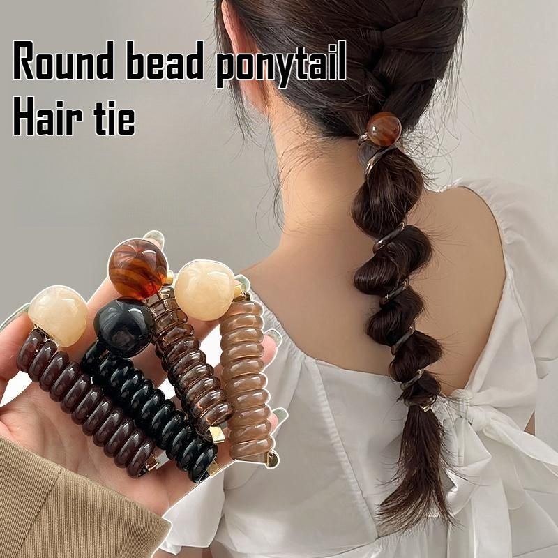 Spiral Coil Hair Ties