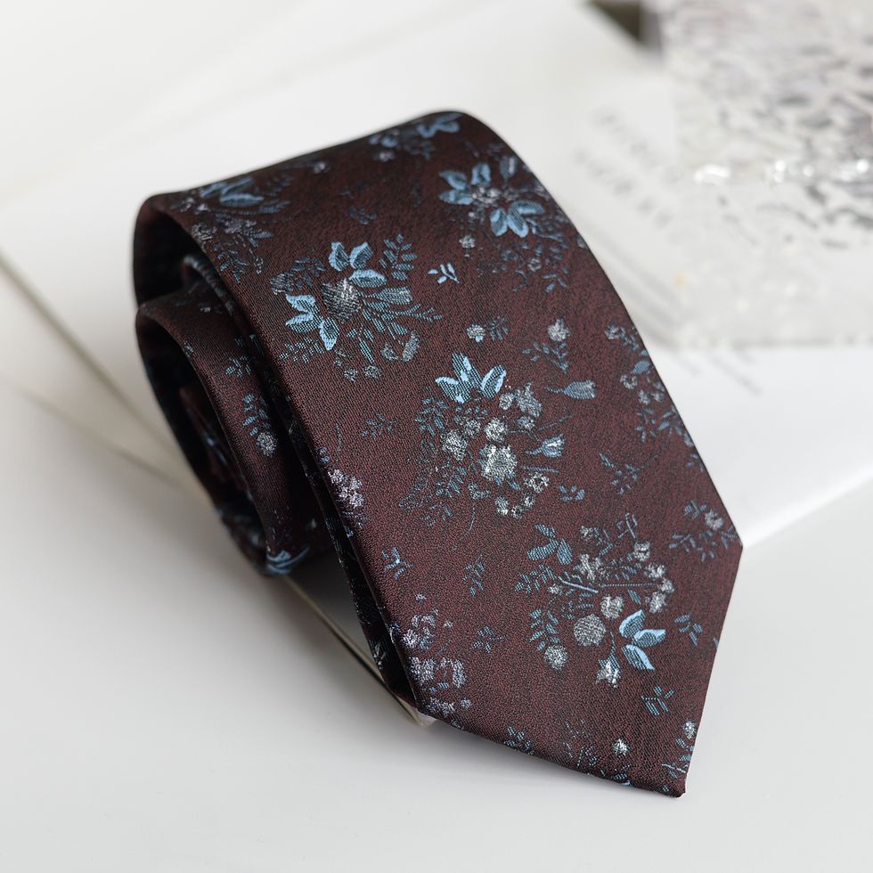 Handmade Retro Jacquard Tie - Modomu