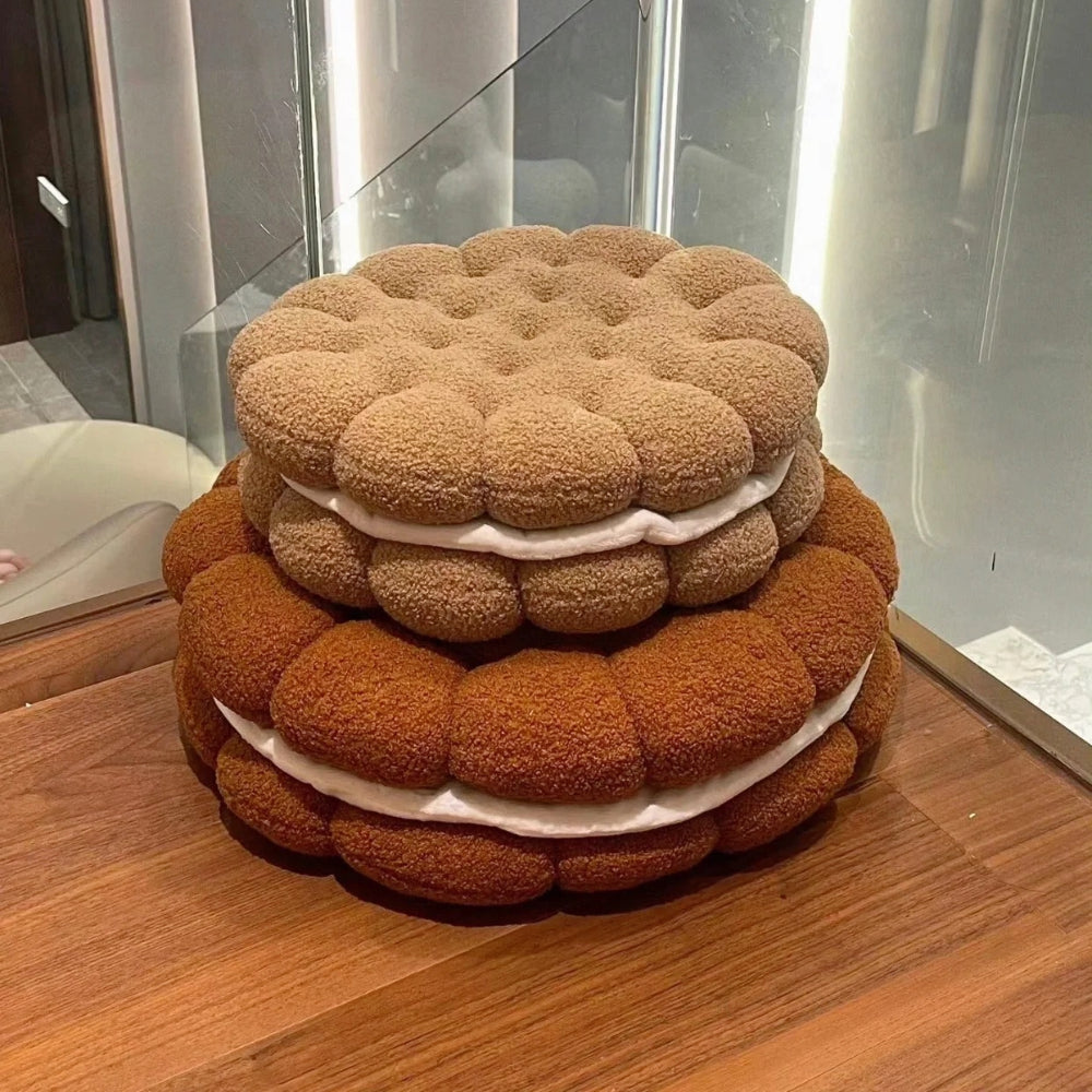 Caramel Teddy Cushion