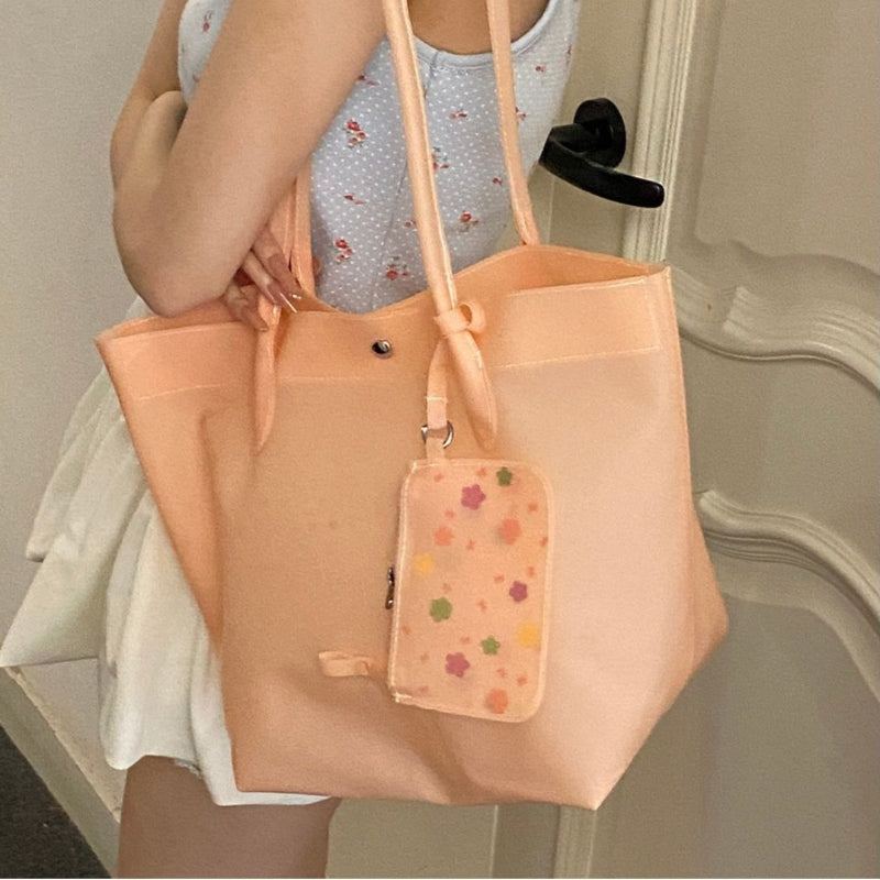 Transparent Commuter Jelly Tote