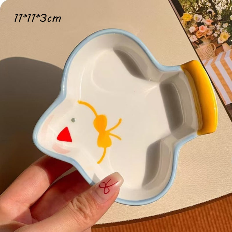 Cartoon Ceramic Dipping Plate - Modomu