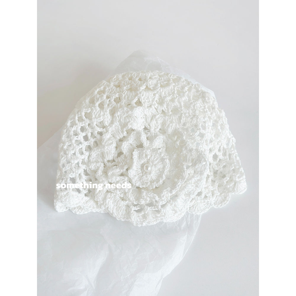 Crochet Bag Style Head Hat