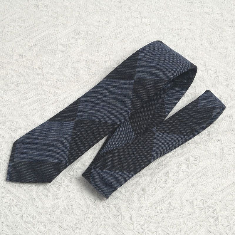 Hand Tied Cotton Linen Tie - Modomu