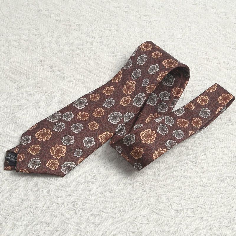 Retro Silk Look Mens Tie - Modomu