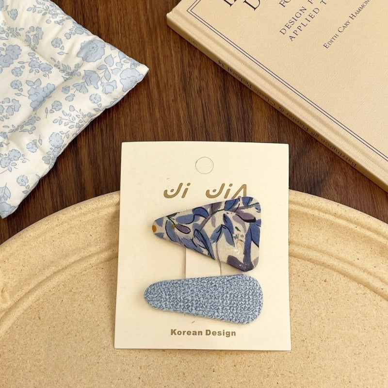 Floral Fabric Hair Clip - Modomu