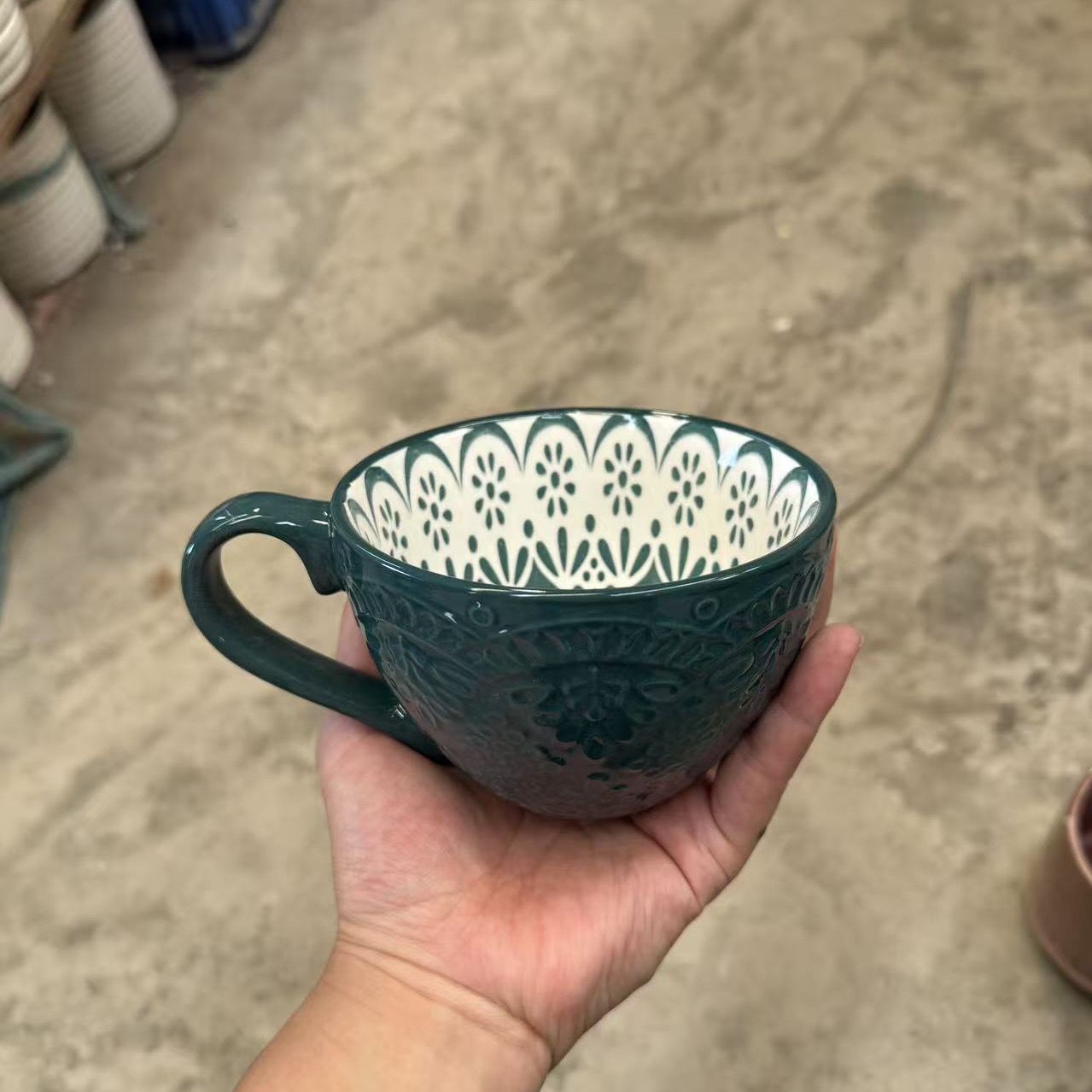 Nordic Ceramic Breakfast Cup