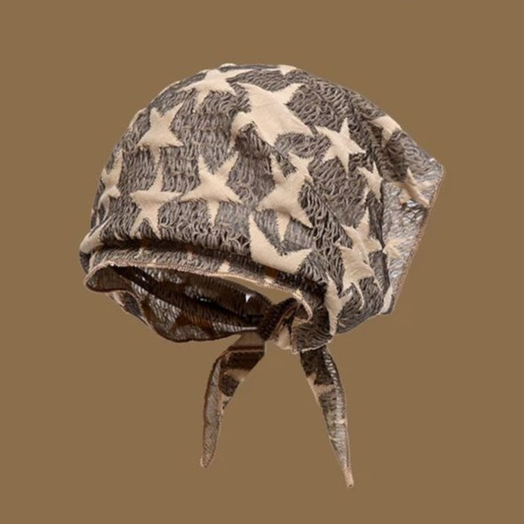 Retro Multifunctional Silk Headscarf