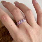 Delicate Full Stone Ring - Modomu