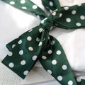 Retro Polka Dot Silk Tie - Modomu