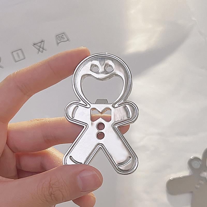 Magnetic Gingerbread Bottle Opener