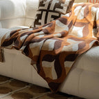 Bohemian Textured Sofa Blanket