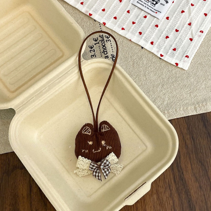 Cartoon Bear Keychain Charm - Modomu