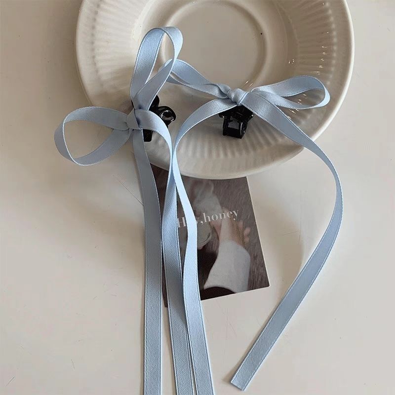 Ribbon Bow Claw Clips