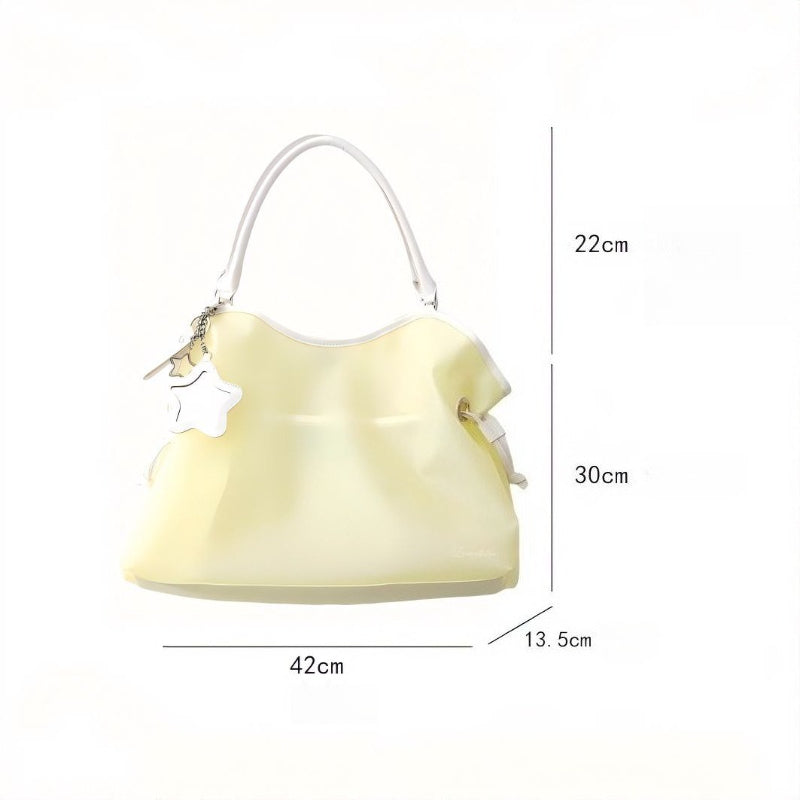 Jelly Shoulder Tote Handbag