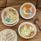 Hand-Painted Japanese Ramen Bowl