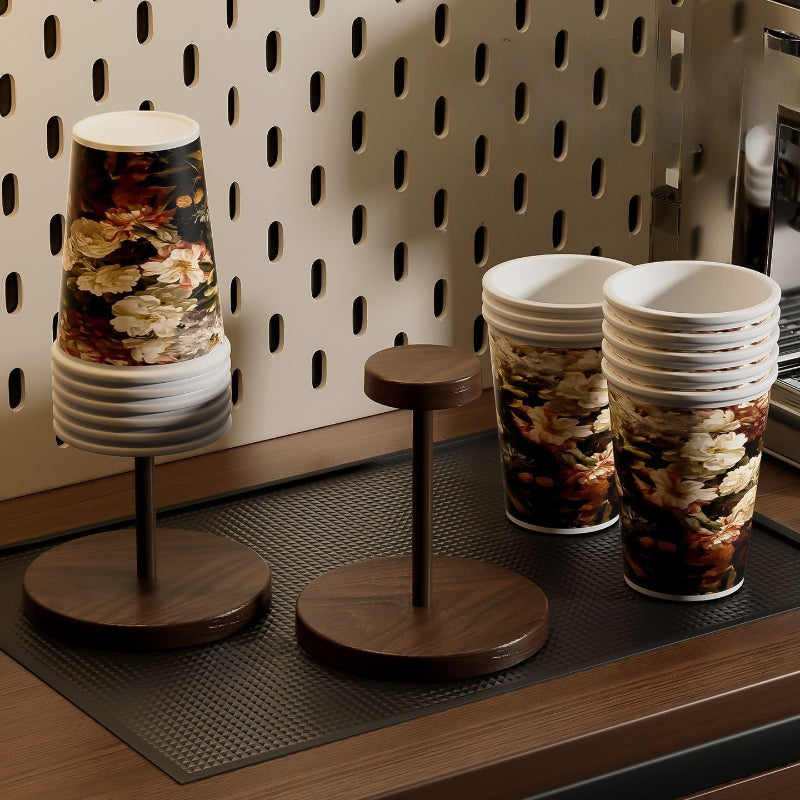 Wooden Paper Cup Dispenser