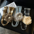 Curly Tie Strap Earmuffs