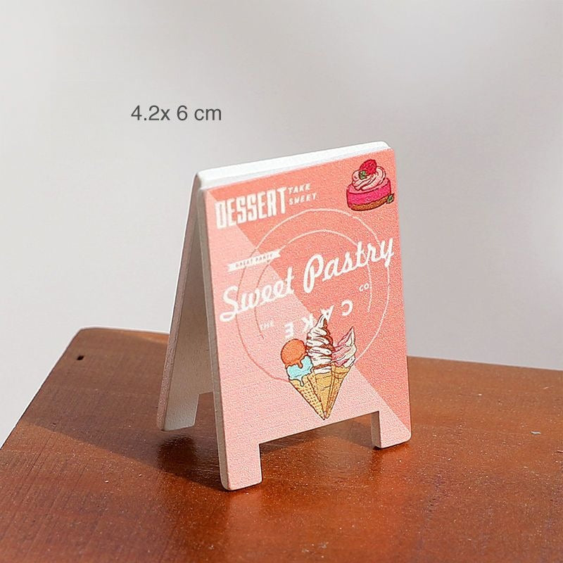 Wooden Note and Photo Clip