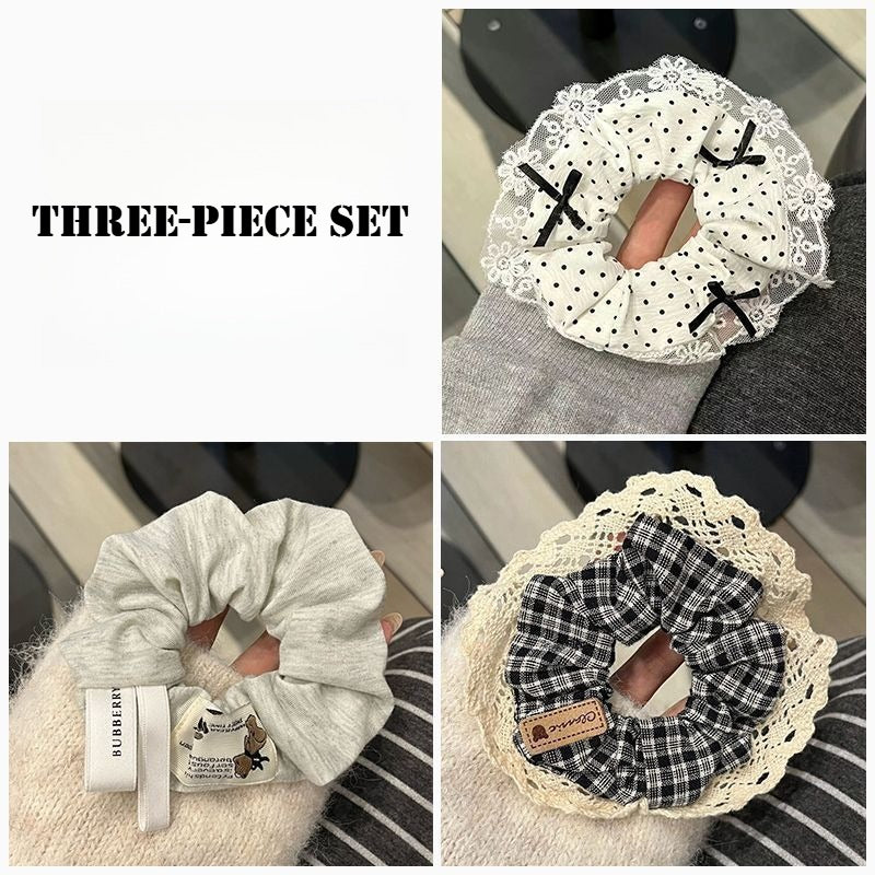 Korean Bow Scrunchie Set - Modomu