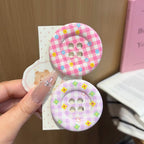 Giant Button Hair Clips