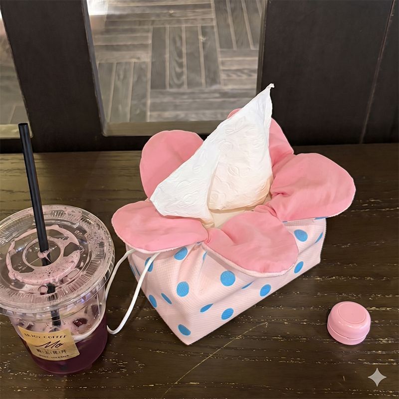 Flower Tissue Box Cover Dispenser