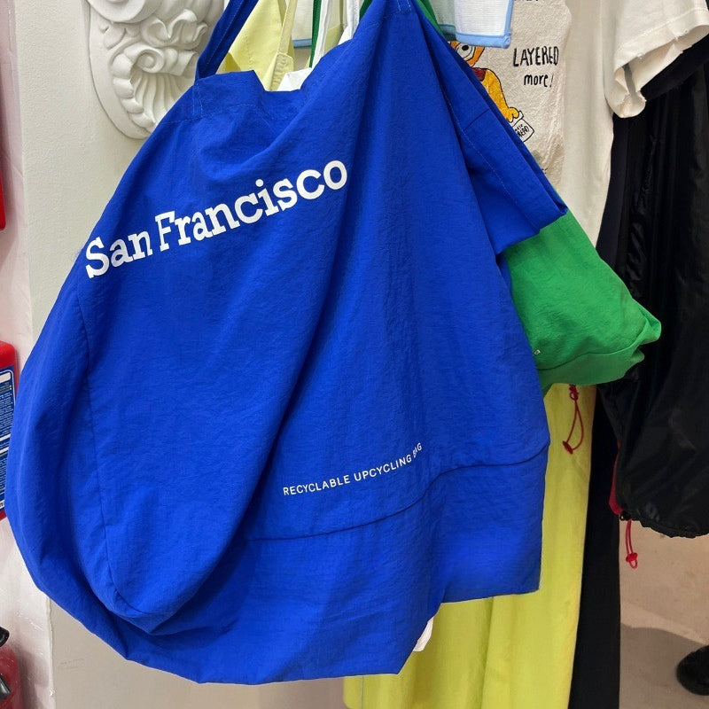 Oversized Canvas Shopper