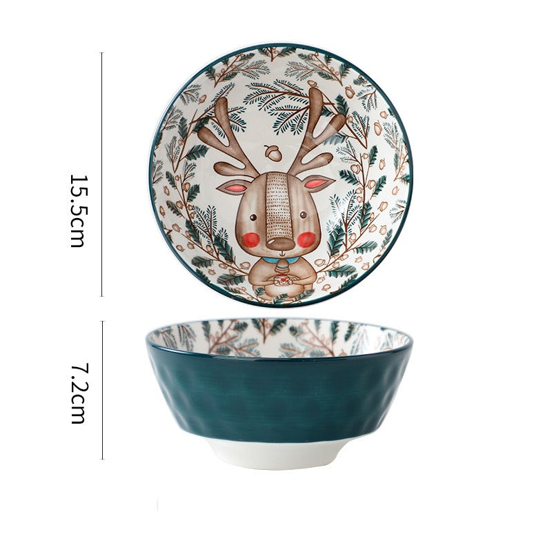 Cartoon Ceramic Children's Bowl - Modomu