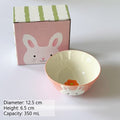 Cute Rabbit Ceramic Rice Bowl - Modomu