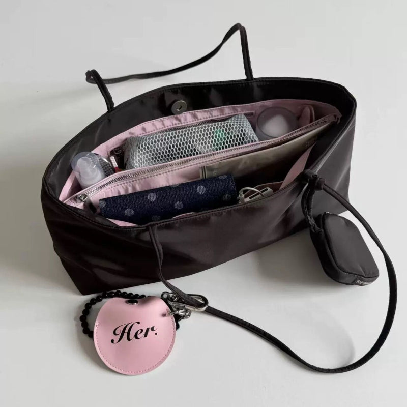 Nylon Tote and Pouch Set