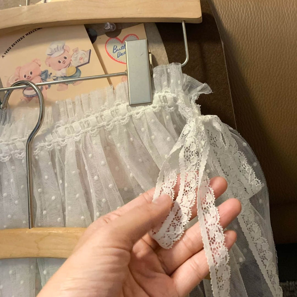 Plus Size Lace Mesh Dress - Modomu