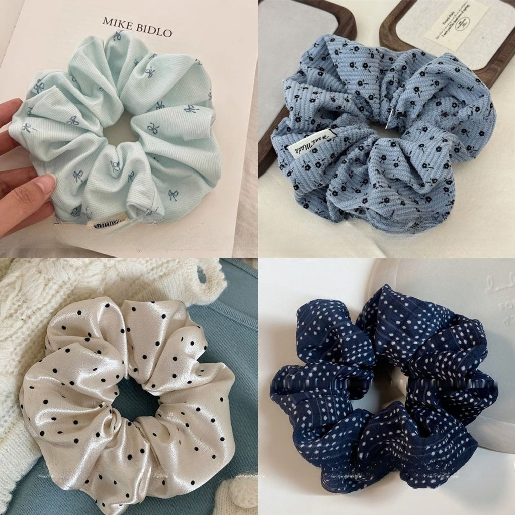 Bow Scrunchie Lace Hair Set