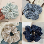 Bow Scrunchie Lace Hair Set