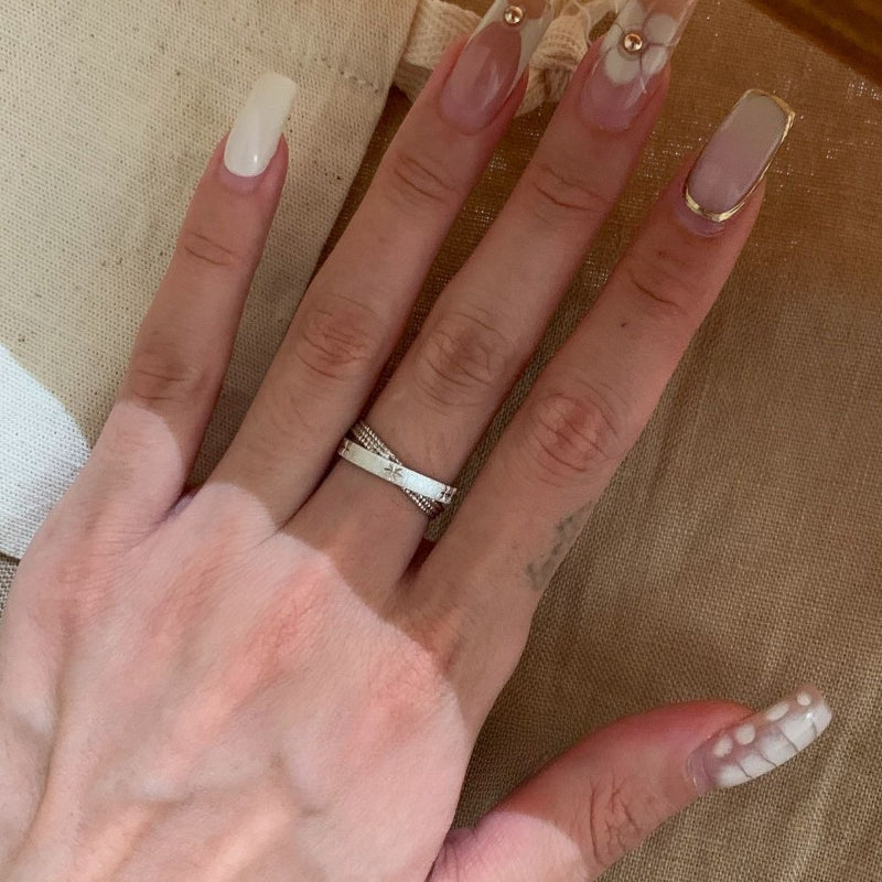 Double Band Statement Ring - Modomu