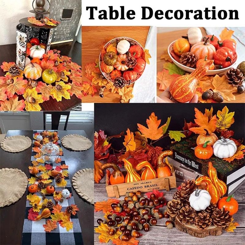 Faux Autumn Table Scatter