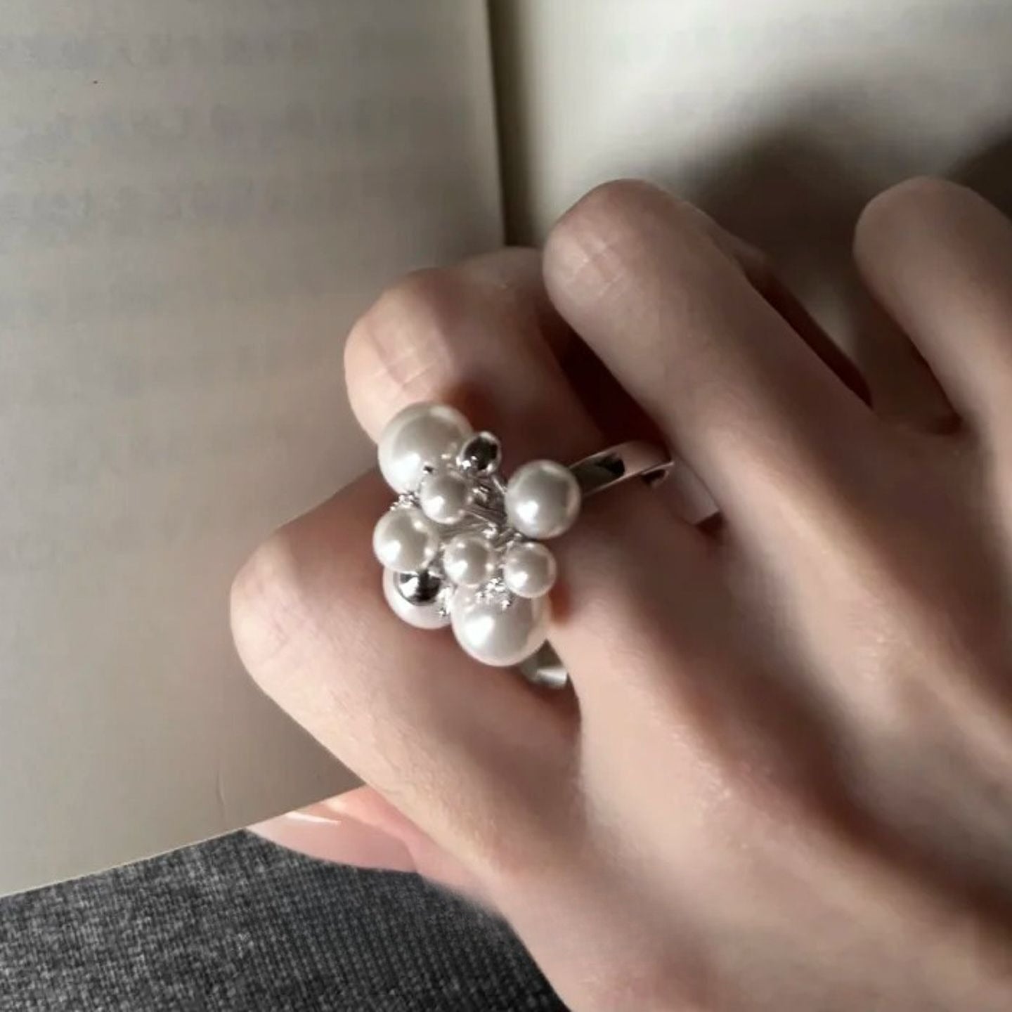 French Elegant Sparkling Ring - Modomu