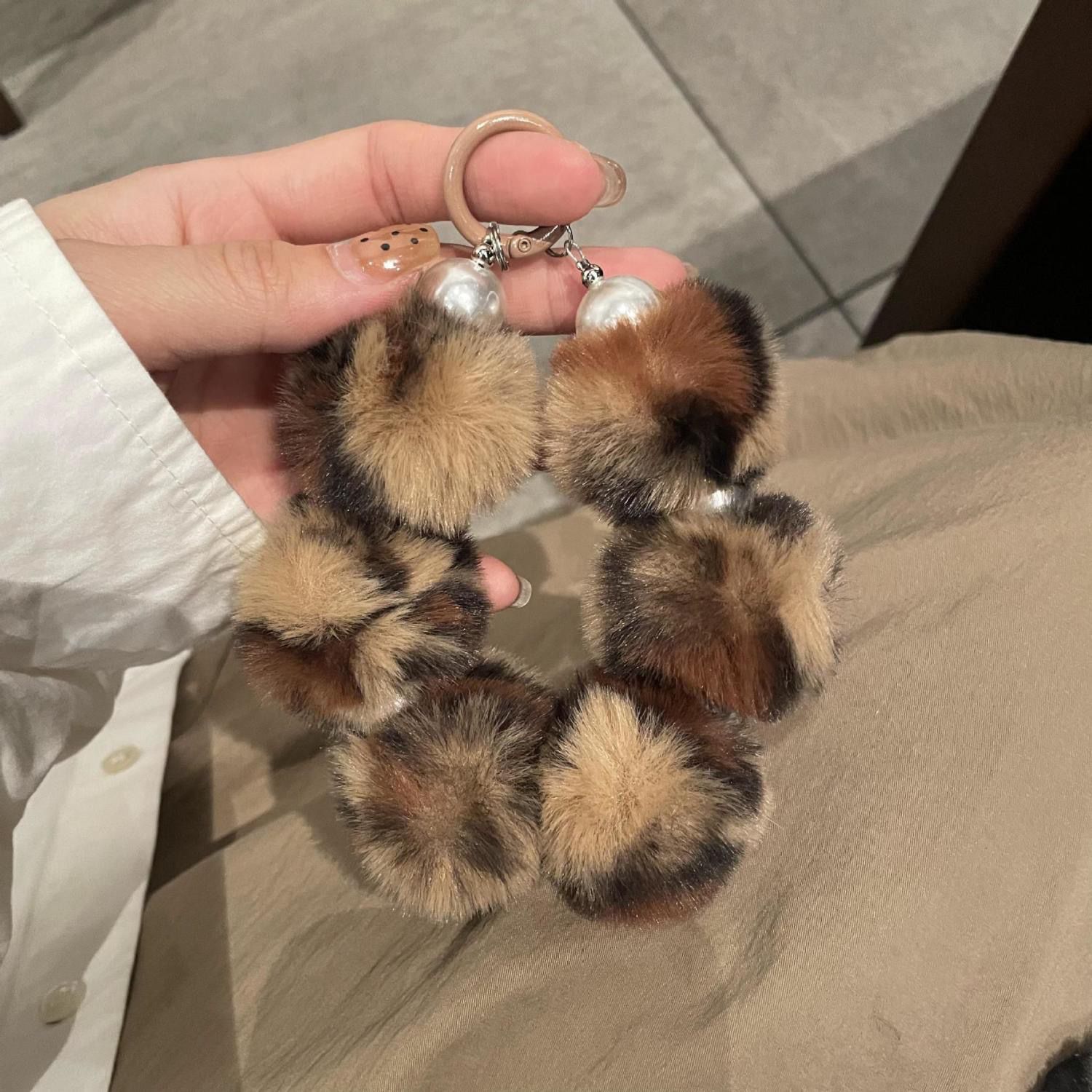 Leopard Phone Wrist Lanyard