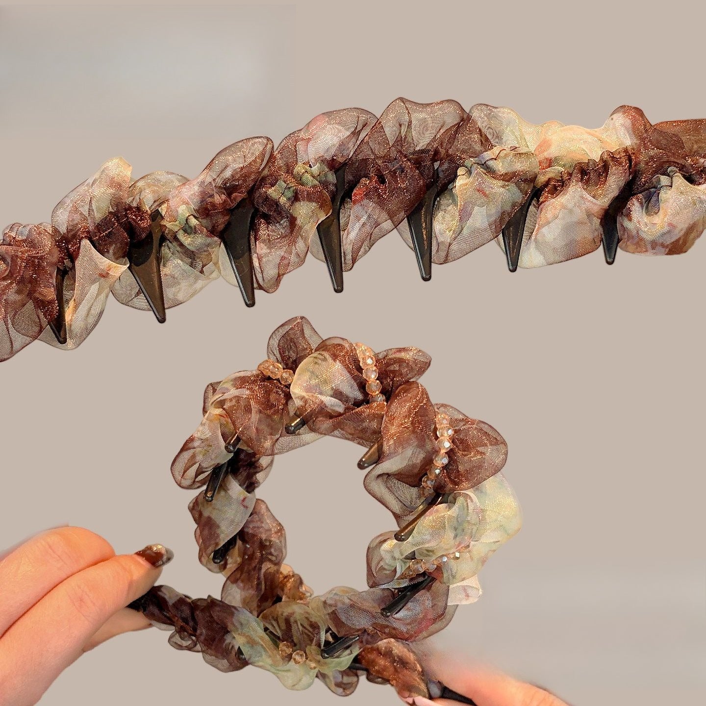 Tulle Ruffle Headband