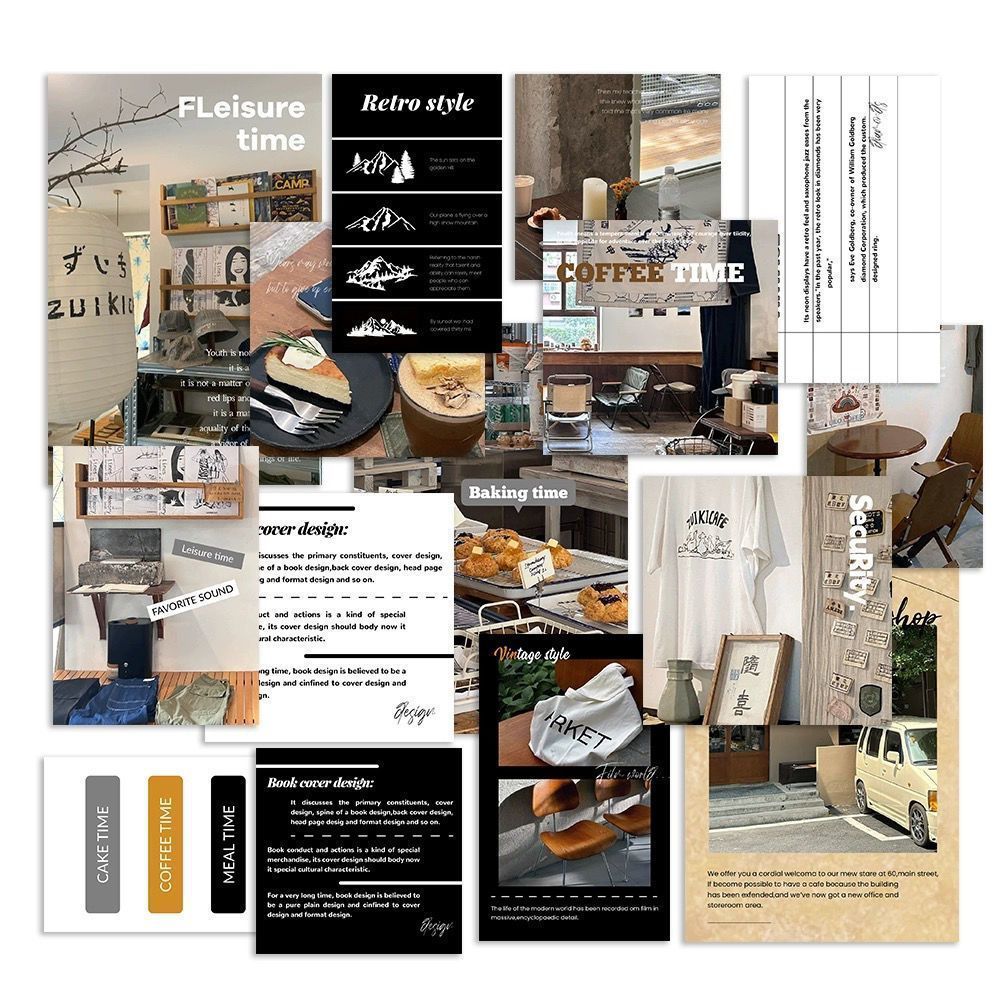 Korean Aesthetic Wall Art Cards - Modomu