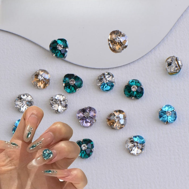 Stacked Sparkle Ball Charms